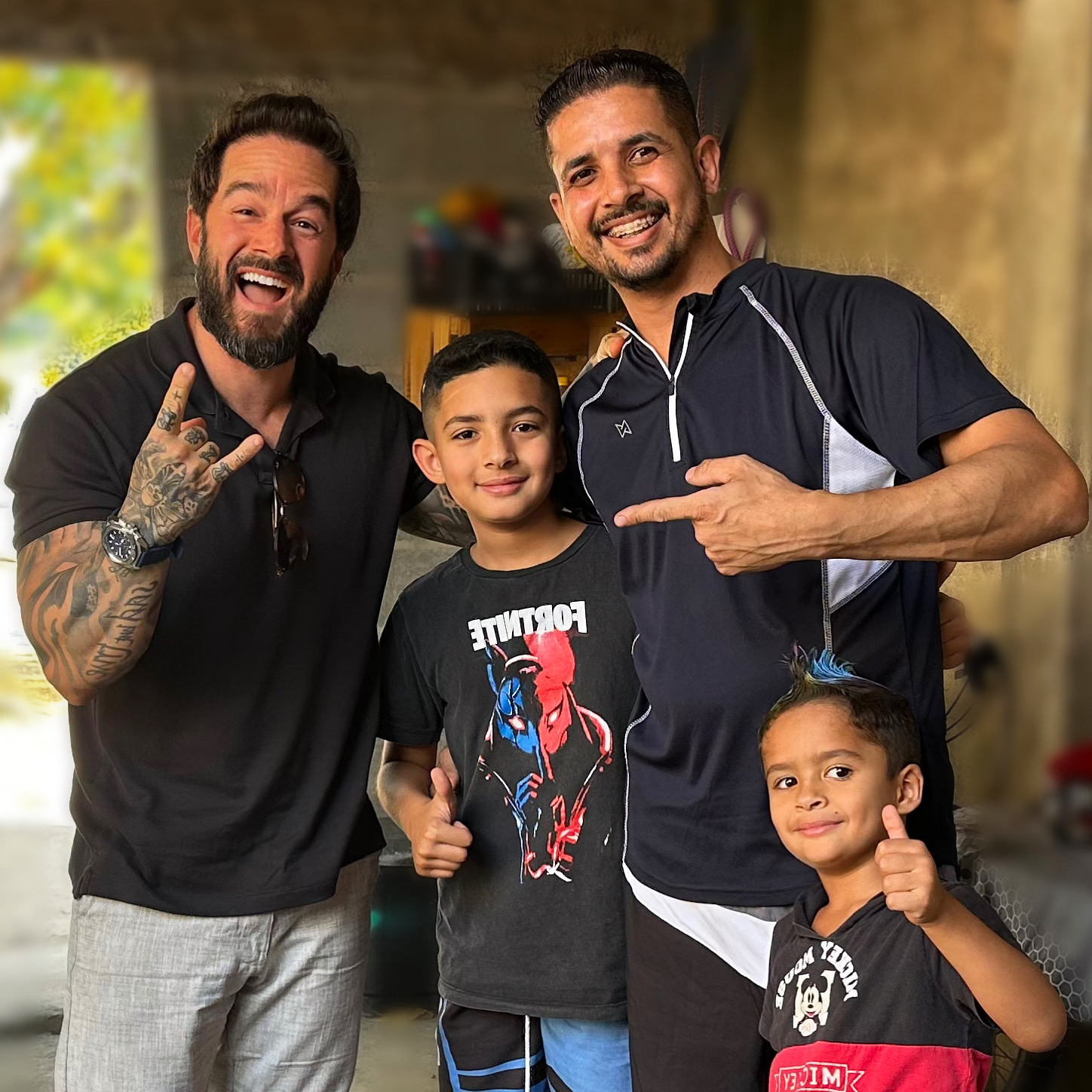 Registro de amizade e família no FERACLUB